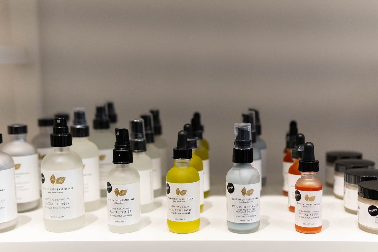 Flacon de sérum anti-âge